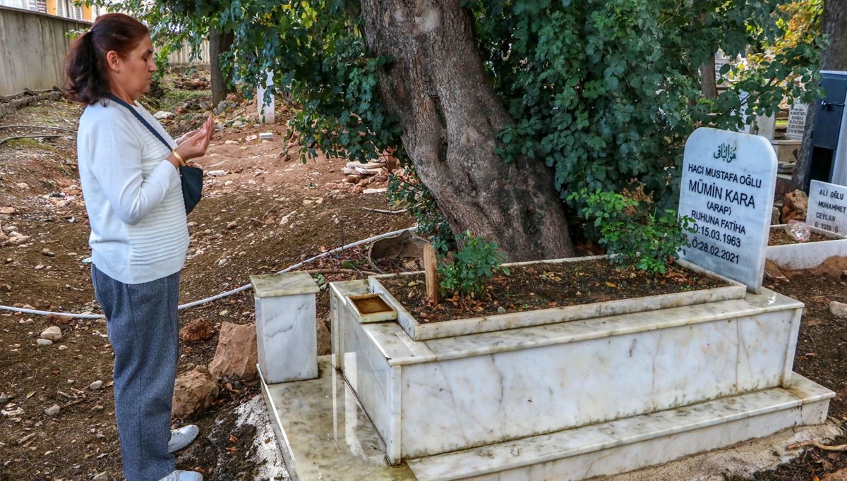 Eşinin mezarına gitmeye korkuyor: Evini bile değiştirdi