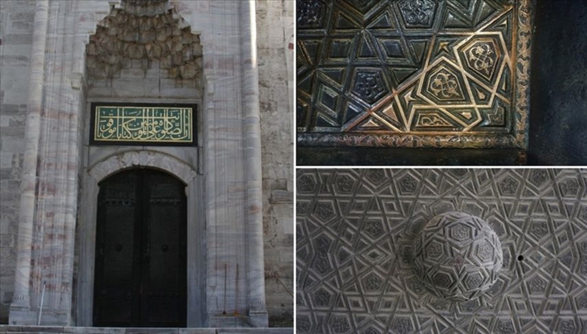 Sultanahmet Camisi'nin 600 yıllık kapısı restore ediliyor