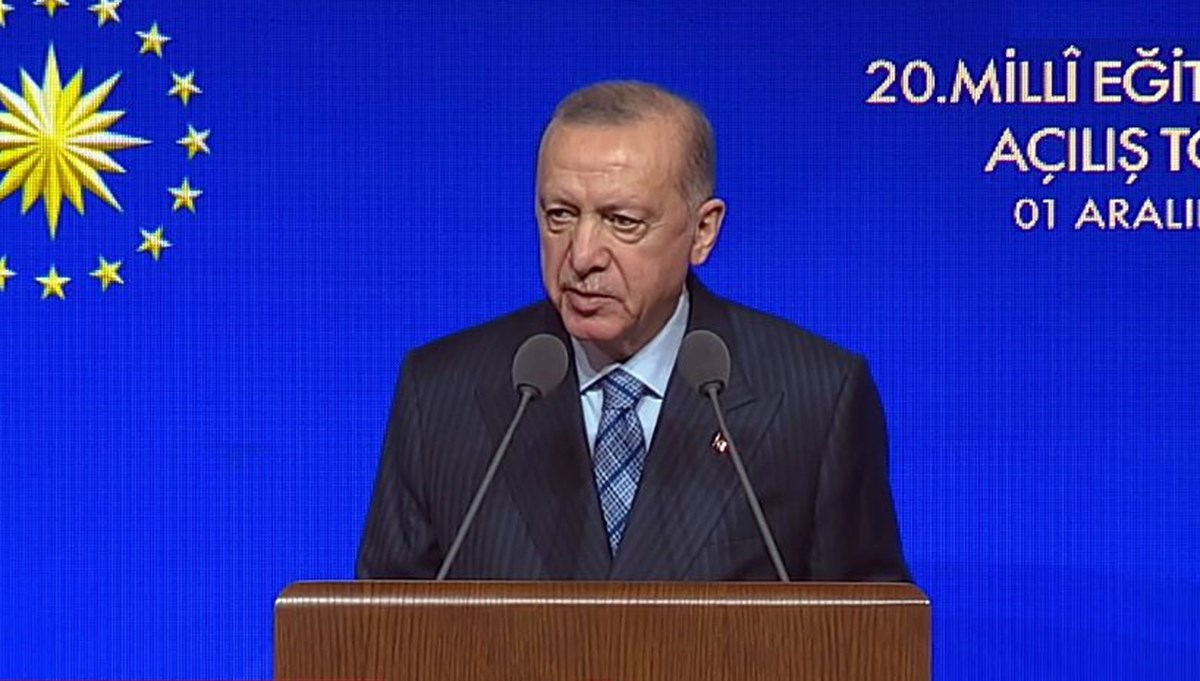 Cumhurbaşkanı Erdoğan: Sözleşmeli ve kadrolu öğretmen ayrımını ortadan kaldırıyoruz