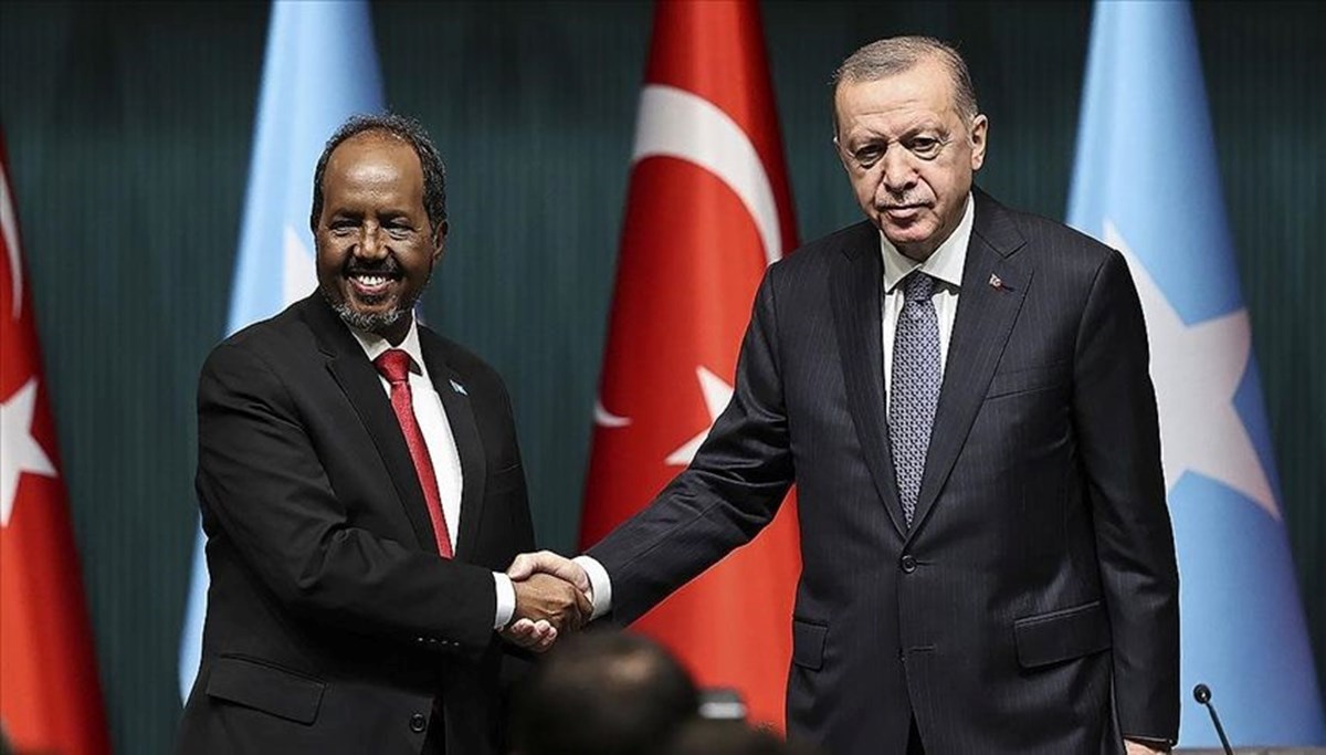 Cumhurbaşkanı Erdoğan, Somali Cumhurbaşkanı ile görüştü