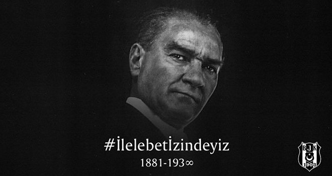 Beşiktaş JK Atatürk'ü andı